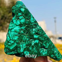 231g Natural glossy Malachite transparent cluster rough mineral sample