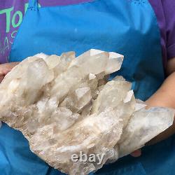 2340g Natural Clear Crystal Mineral Specimen Quartz Crystal Cluster