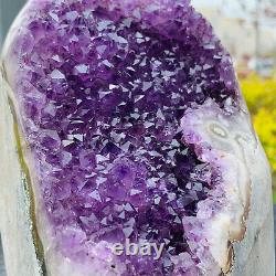 2378G Natural Amethyst geode quartz cluster crystal specimen Healing
