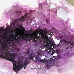 23LB Natural Amethyst geode quartz cluster crystal specimen Healing Uruguay T57