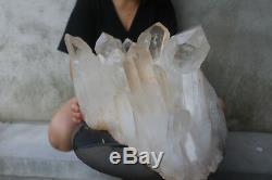 24000g(52.9lb) Natural Beautiful Clear Quartz Crystal Cluster Tibetan Specimen