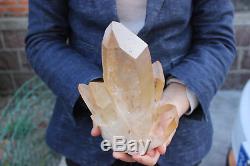 2420g Beautiful Natural CLear Quartz Crystal Cluster Specimen Tibet H003