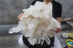 24300g(53.5lb) Natural Beautiful Clear Quartz Crystal Cluster Tibetan Specimen