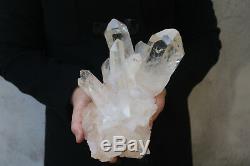 2460g Natural Beautiful Clear Quartz Crystal Cluster Tibetan Specimen