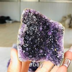 2465g 9PCS Natural Agate Amethyst geode quartz crystal cluster Mineral Healing