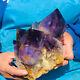 2470g Huge Clear Purple Quartz Crystal Cluster Rough Specimen Healing Stone 156