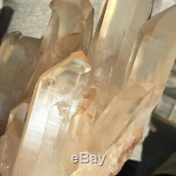 2472g Large Natural Clear White Quartz Crystal Cluster Rough Healing Specimen