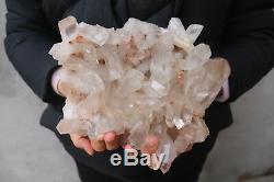 2480g(5.46lb) Natural Beautiful Clear Quartz Crystal Cluster Tibetan Specimen