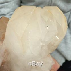2490g Superior Large Natural White Quartz Crystal Cluster Rough Healing Specimen