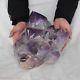 25.54lb Natural Purple Amethyst Quartz Crystal Cluster Points Polished Healing
