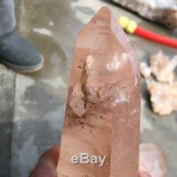 25.6LB Natural cluster Mineral specimen quartz crystal point healing TT63