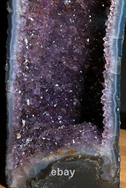 25 Amethyst Crystal Geode Cluster Cathedral 47 Pounds FREE SHIPPING