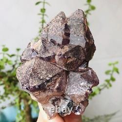 254g Natural Amethyst Quartz Crystal Cluster Geode Raw Rough Mineral Specimens