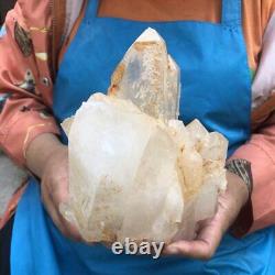 2610G Natural Clear Quartz Cluster Crystal Cluster Mineral Specimen Heals