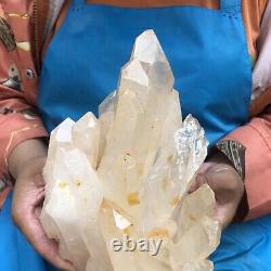 2610g Natural Clear Crystal Mineral Specimen Quartz Crystal Cluster Decorat
