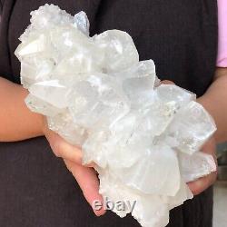 2676g Natural Gypsum Selenite Quartz Crystal Cluster mineral specimen Healing392