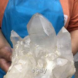 2710G Natural Clear Quartz Cluster Crystal Cluster Mineral Specimen Heals