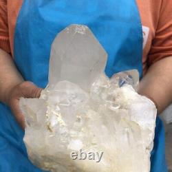 2710G Natural Clear Quartz Cluster Crystal Cluster Mineral Specimen Heals