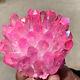 276g Newly Discovered Pink Phantom Quartz Crystal Cluster Mineral Sample