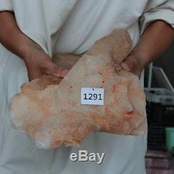 28.32LB Natural Clear White Quartz Crystal Cluster Points Original Raw Stone