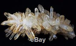 2850g New Find Clear Natural Pink QUARTZ Crystal Cluster Original Specimen