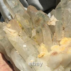2860g Large Natural Clear White Quartz Crystal Cluster Rough Healing Specimen
