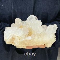 3.03LB Natural White Crystal cluster quartz mineral specimen cure healing YK1486