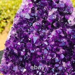 3.05LB Large Natural Amethyst Geode Quartz Cluster Crystal Specimen Healing
