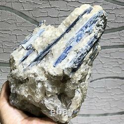 3.1LB Natural Cyanite Kyanite Quartz Crystal Cluster Raw Rough Mineral Specimens