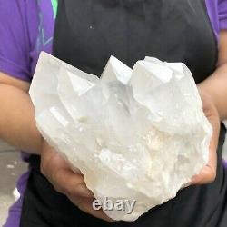 3.1LB Natural Transparent White Quartz Crystal Cluster Specimen Healing 171