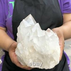 3.1LB Natural Transparent White Quartz Crystal Cluster Specimen Healing 171