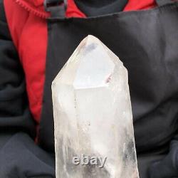 3.32LB Large Natural White Quartz Crystal Cluster Rough Specimen Healing Stone