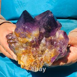 3.32LB Natural Amethyst Cluster Quartz Crystal Rare Mineral Specimen Heals 174