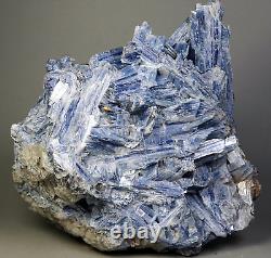 3.52LB Beautiful Natural Blue Quartz Crystal Cluster kyanite Mineral Specimen