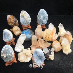 3.78LB A Lot Natural Quartz Cluster Crystal Mineral Specimen Healing AJ998