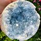 3.99lb Natural Celestite Geode Quartz Cluster Crystal Specimen Healing Jc2