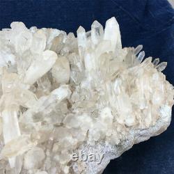 30.9LB Natural Clear Quartz Cluster Crystal Mineral specimen healing YZ1152-hf-A