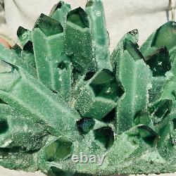 3030g Large Green Quartz Crystal Cluster Healing Mineral Specimen