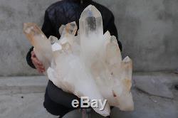 30500g(67.2lb) Natural Beautiful Clear Quartz Crystal Cluster Tibetan Specimen