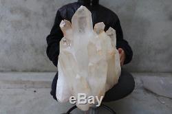 30500g(67.2lb) Natural Beautiful Clear Quartz Crystal Cluster Tibetan Specimen