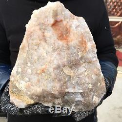 31.68LB Natural cluster Mineral specimen quartz crystal point healing AP4573