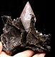 313g Natural Calcite Grow With Chalcopyrite Crystal Cluster Specimen/hubei