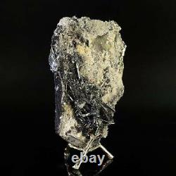 317g Natural Stibnite Cluster Crystal Quartz Mineral Specimen Decoration Energy