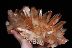 3275g New Find Clear Natural Pink QUARTZ Crystal Cluster Original Specimen