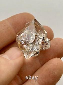 32mm Herkimer Diamond Quartz Crystal Cluster 5pc, Golden Healer, Clear & Radiant