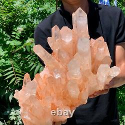33.5LB A+++Large Himalayan high-grade quartz clusters / mineralsls