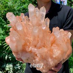 33.5LB A+++Large Himalayan high-grade quartz clusters / mineralsls