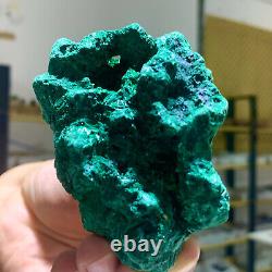 337G Natural Malachite transparent cluster coarse mineral sample