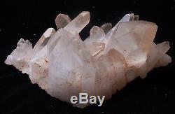 3396g New Find Natural Clear White Quartz Crystal Cluster Mineral Specimen