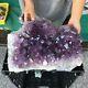 33lb Natural Amethyst Quartz Cluster Mineral Crystal Specimen Healing Zx4434